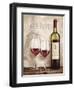 Wine in Paris III-Janelle Penner-Framed Art Print