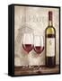 Wine in Paris III-Janelle Penner-Framed Stretched Canvas