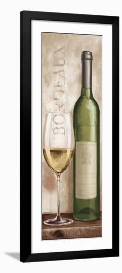 Wine in Paris V White Wine-Janelle Penner-Framed Art Print