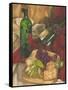 Wine Indulgences I-Jennifer Goldberger-Framed Stretched Canvas