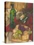 Wine Indulgences I-Jennifer Goldberger-Stretched Canvas