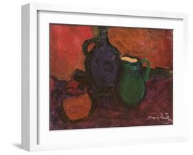 Wine Jug and Jar, 1961-Emil Parrag-Framed Giclee Print