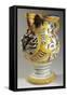 Wine Jug Decorated with Grotesque Motif and Eagle with Coat of Arms, Majolica-null-Framed Stretched Canvas