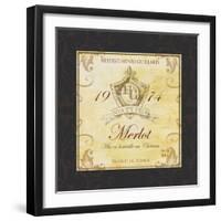 Wine Label 6-Fiona Stokes-Gilbert-Framed Giclee Print