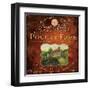 Wine Label II-Elizabeth Medley-Framed Art Print