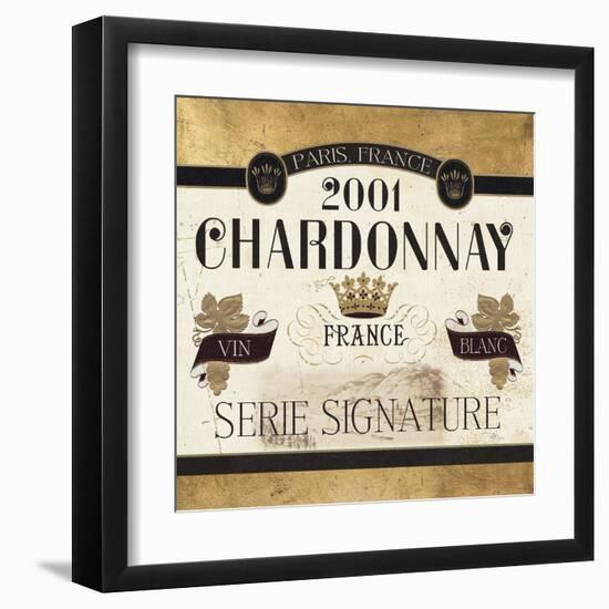 Wine Labels II-Pela Studio-Framed Art Print