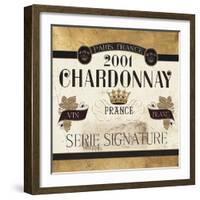 Wine Labels II-Pela Studio-Framed Art Print