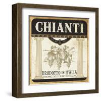 Wine Labels III-Pela Design-Framed Art Print