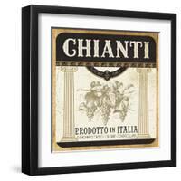 Wine Labels III-Pela Design-Framed Art Print
