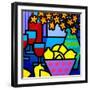 Wine, Lemons and Flowers-John Nolan-Framed Premium Giclee Print