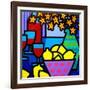 Wine, Lemons and Flowers-John Nolan-Framed Giclee Print