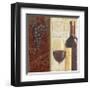 Wine List I-Daphne Brissonnet-Framed Giclee Print