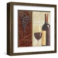 Wine List I-Daphne Brissonnet-Framed Giclee Print