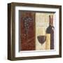 Wine List I-Daphne Brissonnet-Framed Giclee Print