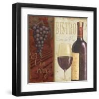 Wine List I-Daphne Brissonnet-Framed Giclee Print