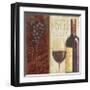 Wine List I-Daphne Brissonnet-Framed Giclee Print