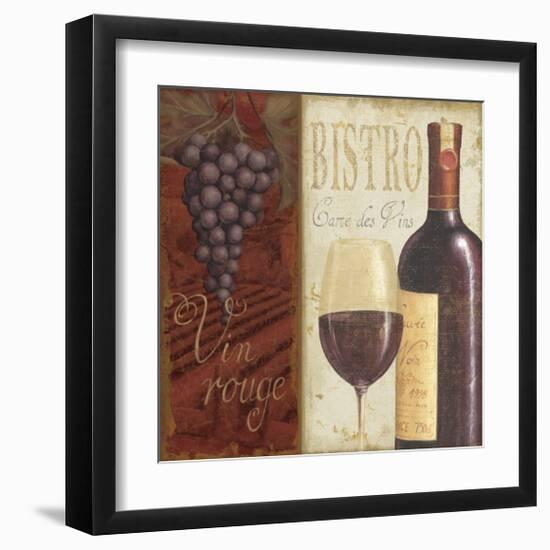 Wine List I-Daphne Brissonnet-Framed Giclee Print