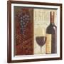 Wine List I-Daphné B-Framed Art Print