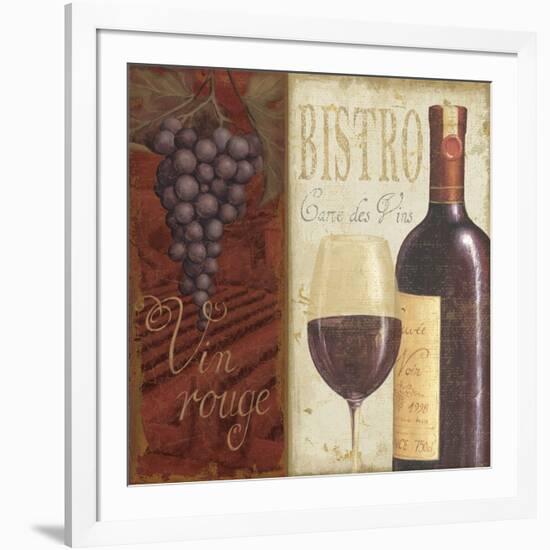 Wine List I-Daphné B-Framed Art Print