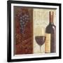 Wine List I-Daphné B-Framed Art Print