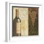 Wine List II-Daphne Brissonnet-Framed Art Print
