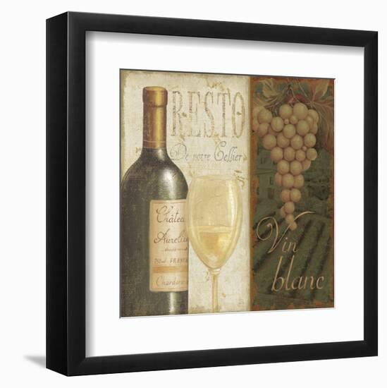 Wine List II-Daphné B-Framed Art Print