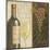 Wine List II-Daphné B-Mounted Art Print