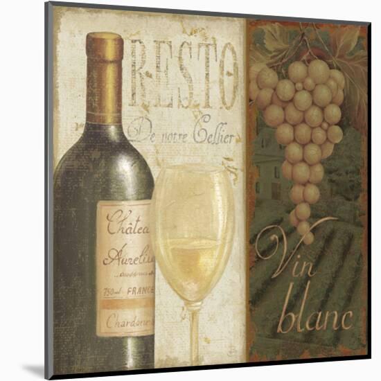 Wine List II-Daphné B-Mounted Art Print