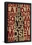 Wine Locales-null-Framed Poster