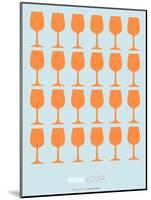 Wine Lover Orange-NaxArt-Mounted Art Print