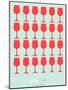 Wine Lover Red-NaxArt-Mounted Art Print