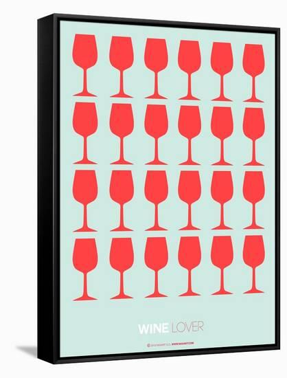 Wine Lover Red-NaxArt-Framed Stretched Canvas