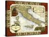 Wine Map of Italy-null-Stretched Canvas