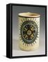 Wine Mug Depicting a Compass Rose, 1780, England-null-Framed Stretched Canvas