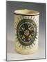 Wine Mug Depicting a Compass Rose, 1780, England-null-Mounted Giclee Print