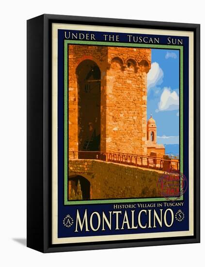 Wine Museum, Montalcino Tuscany 2-Anna Siena-Framed Stretched Canvas