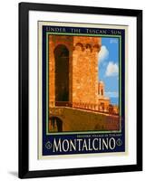 Wine Museum, Montalcino Tuscany 2-Anna Siena-Framed Giclee Print