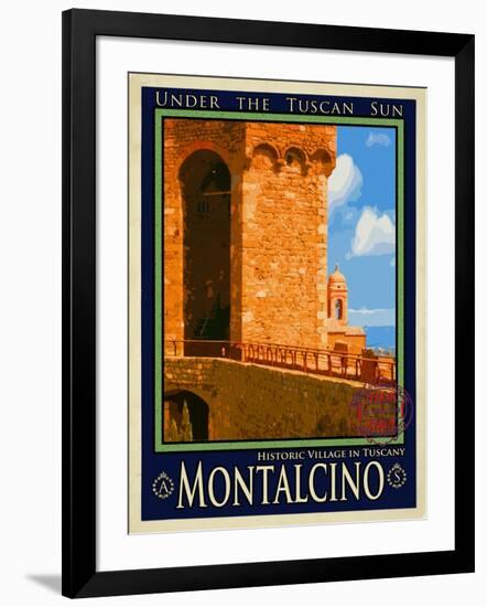 Wine Museum, Montalcino Tuscany 2-Anna Siena-Framed Giclee Print