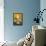 Wine Notes I-Jennifer Garant-Framed Stretched Canvas displayed on a wall