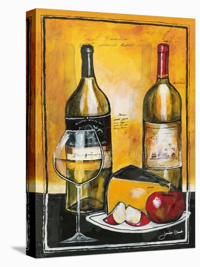 Wine Notes I-Jennifer Garant-Stretched Canvas