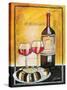 Wine Notes II-Jennifer Garant-Stretched Canvas