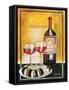 Wine Notes II-Jennifer Garant-Framed Stretched Canvas