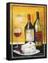 Wine Notes III-Jennifer Garant-Framed Stretched Canvas