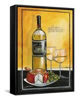 Wine Notes IV-Jennifer Garant-Framed Stretched Canvas