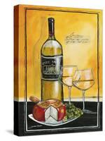 Wine Notes IV-Jennifer Garant-Stretched Canvas