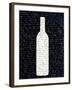 Wine on Black 2-Kimberly Allen-Framed Art Print