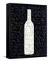 Wine on Black 2-Kimberly Allen-Framed Stretched Canvas