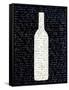 Wine on Black 2-Kimberly Allen-Framed Stretched Canvas