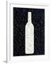 Wine on Black 2-Kimberly Allen-Framed Art Print