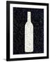 Wine on Black 2-Kimberly Allen-Framed Art Print